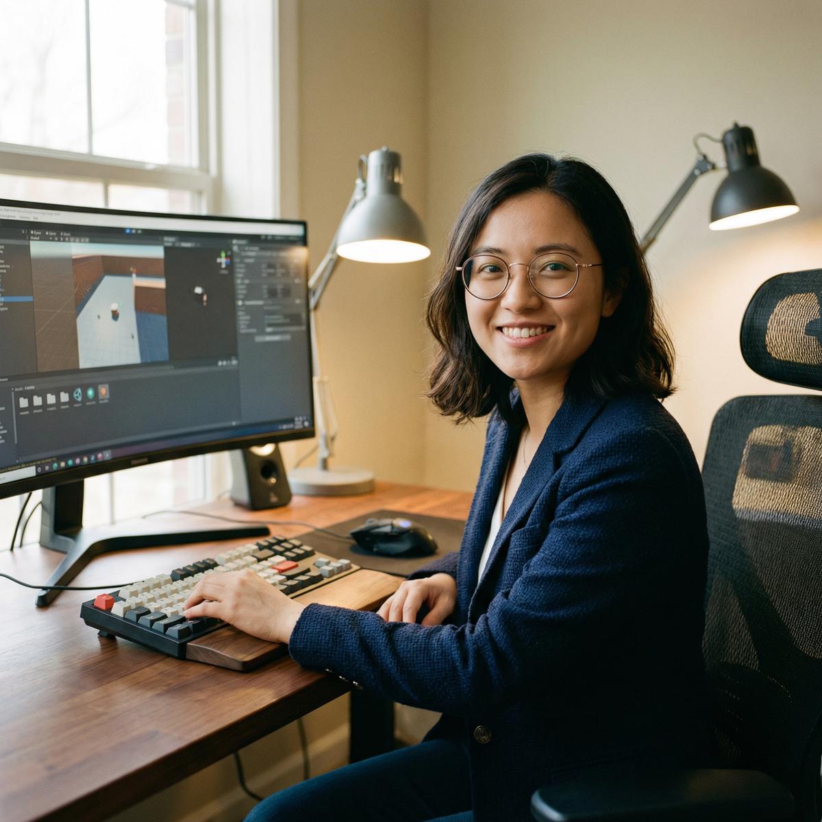 精神小妹游戏顾问赵思琪