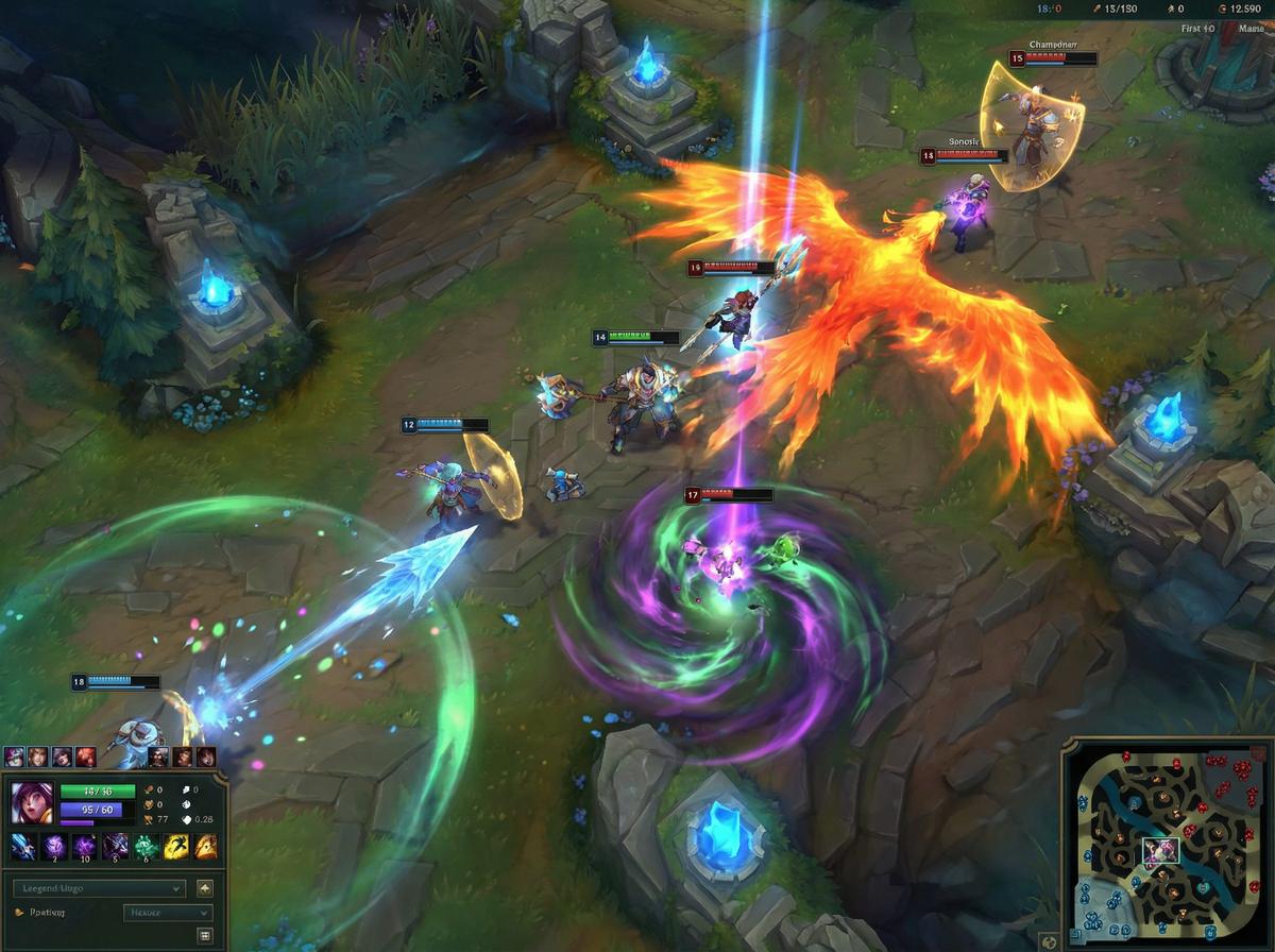 精神小妹英雄联盟视频集锦