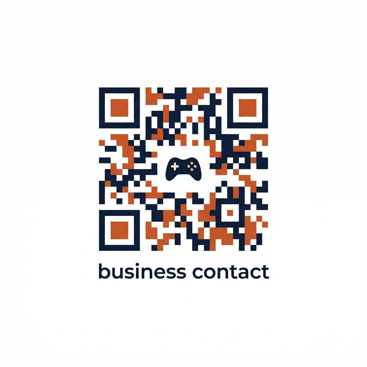 精神小妹商务二维码